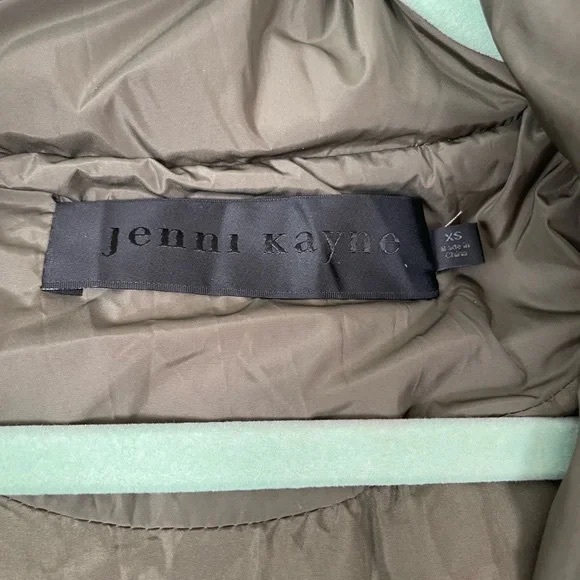 Jenni Kayne Khaki Puffer Jacket - Picture 3 of 5